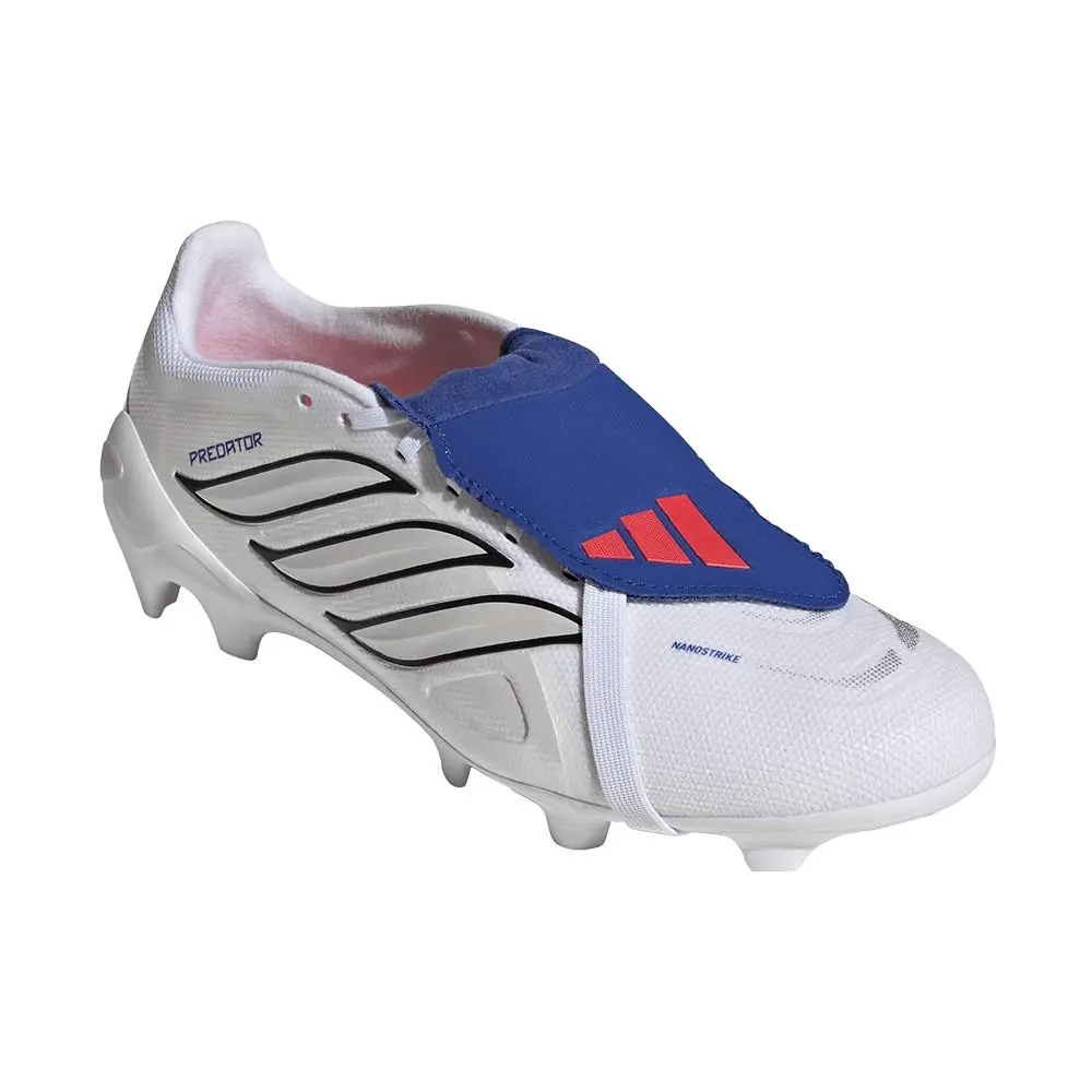 Adidas shoes - adidas Predator League FoldOver Tongue Firm Ground Soccer Cleats - JS0424 - Blue, White 0
