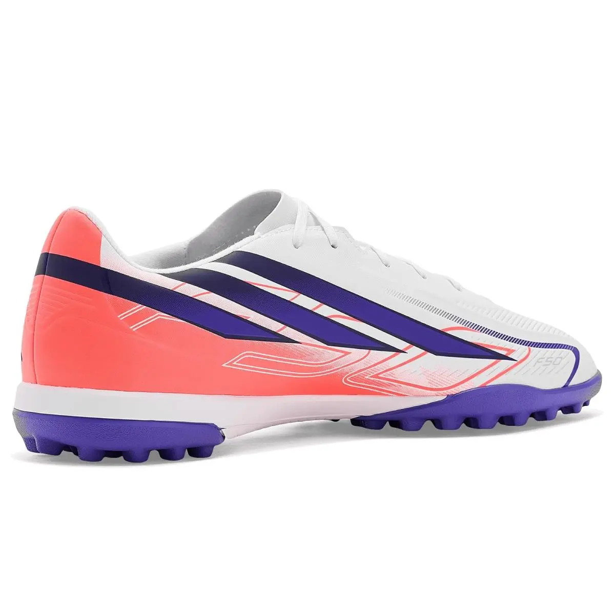 Adidas shoes - White/Solar Purple/Solar Turbo 1