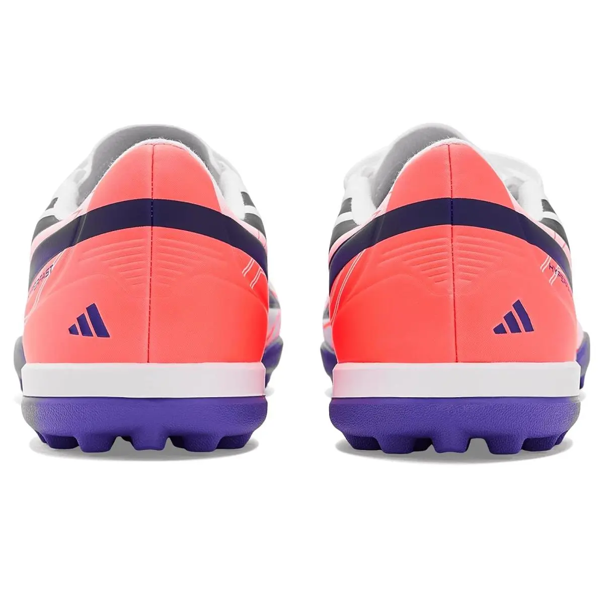 Adidas shoes - White/Solar Purple/Solar Turbo 5