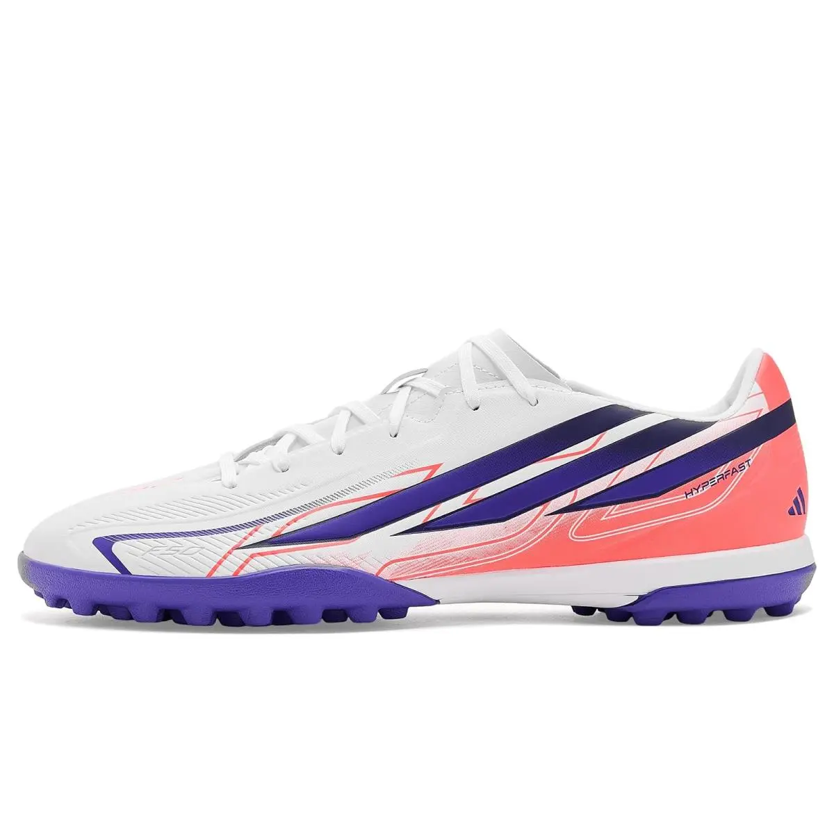 Adidas shoes - White/Solar Purple/Solar Turbo 16