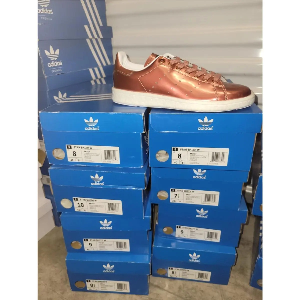 Adidas shoes - adidas Stan Smith Boost - Stan Smith Boost - BB0107 - Bronz 6
