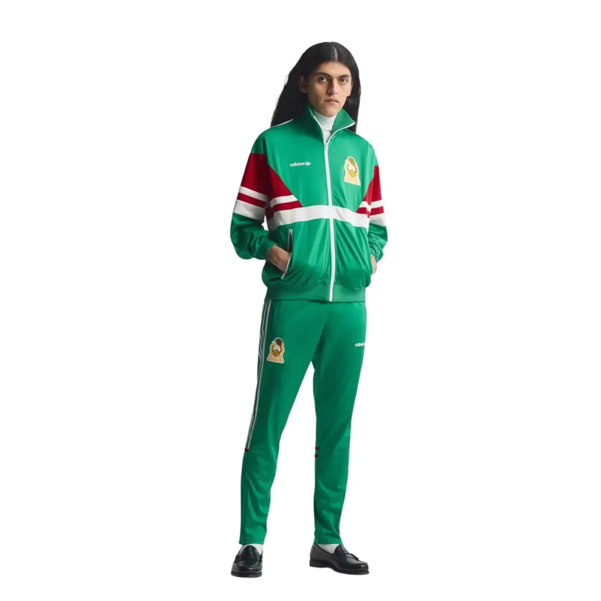 Men`s Adidas Originals Mexico 1986 World Cup Jacket Pants Track Suit