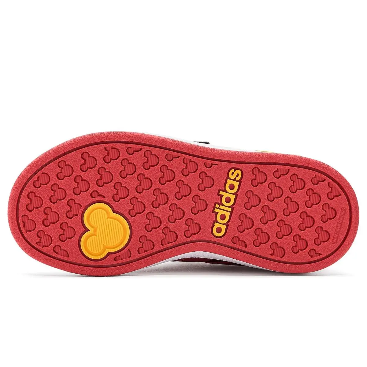 Adidas shoes - Black/Pure Ruby/Crew Yellow 10