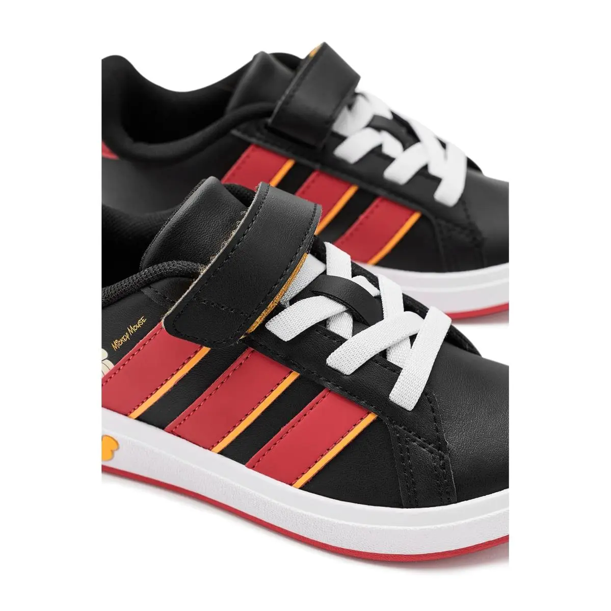 Adidas shoes - Black/Pure Ruby/Crew Yellow 11