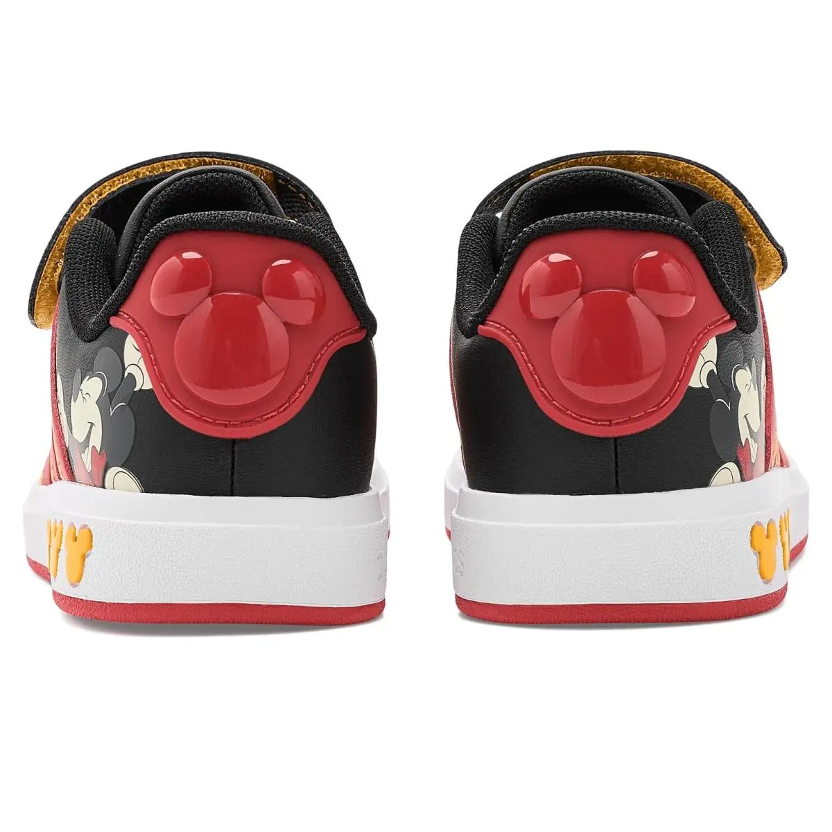 Adidas shoes - Black/Pure Ruby/Crew Yellow 12
