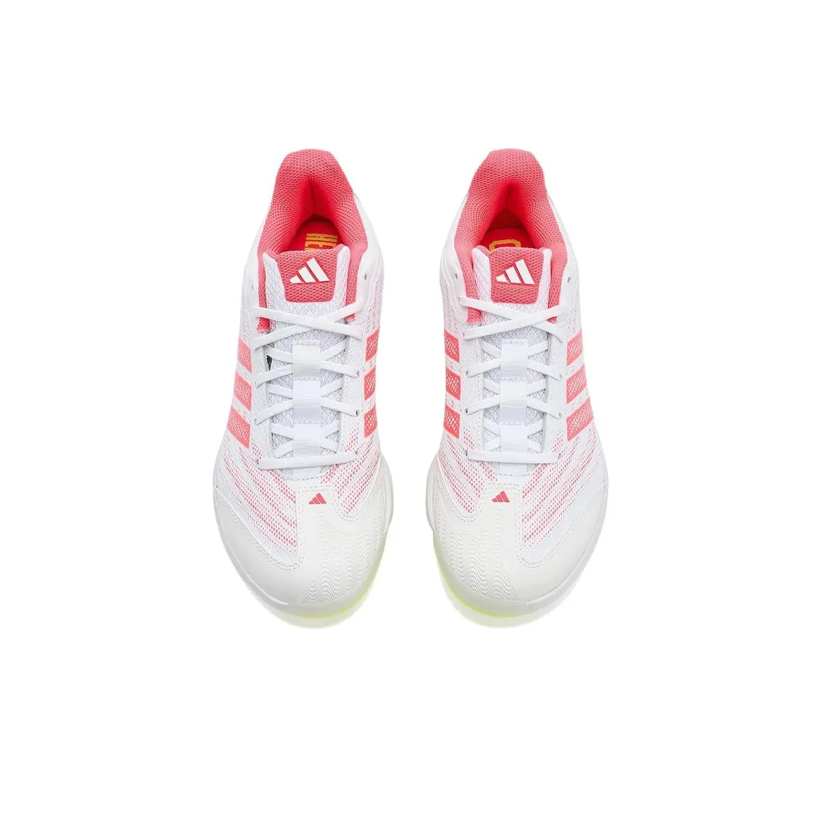 Adidas shoes - White/Solar Turbo/Solar Lemon 7
