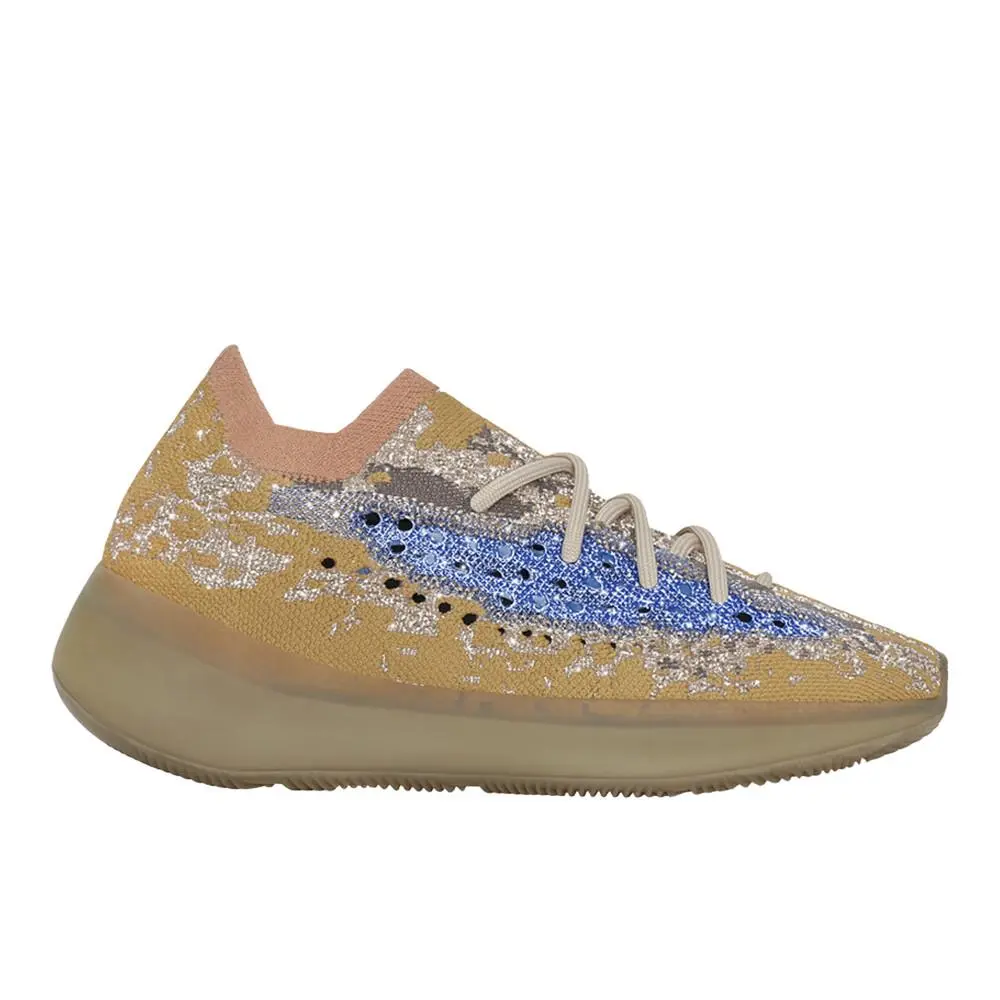 Adidas Yeezy Boost 380 Mens Brown Sneakers Casual Shoes FX9847 - Brown