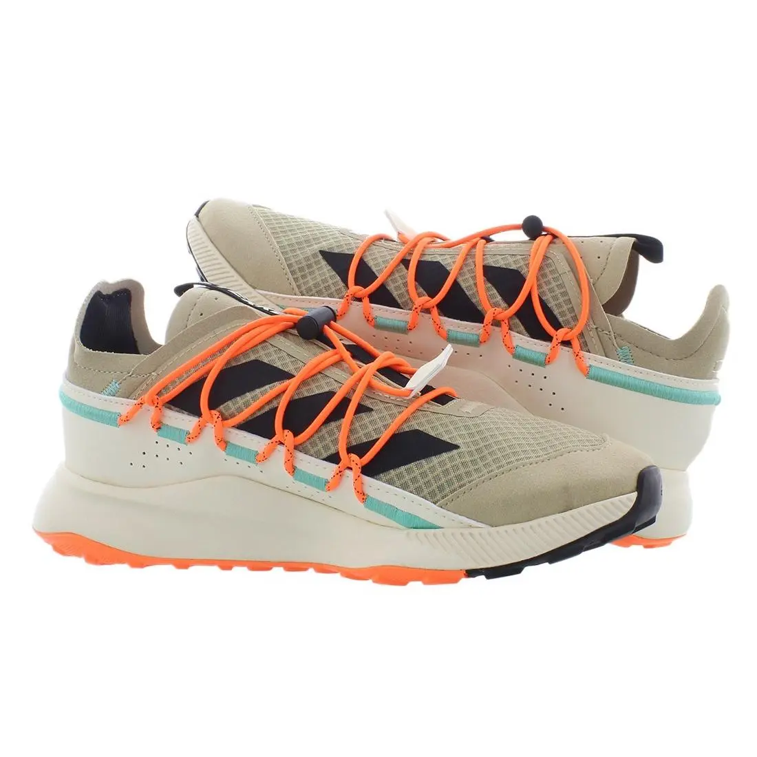Adidas shoes - Khaki/Orange, Main: Beige 7