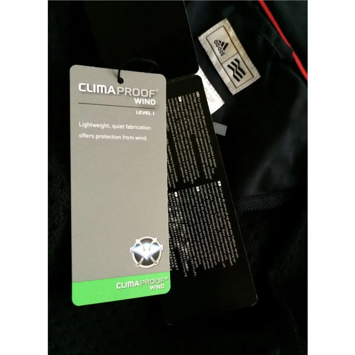 Adidas clothing - ADIDAS WCPWW ClimaProof Wind-Warm 3 Layer - O33386 - Black 4