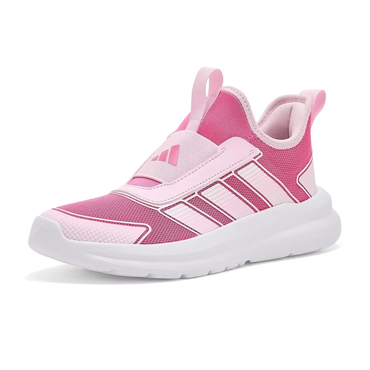 Unisex Sneakers Athletic Shoes  Kids Tensaur Comfort 2 Little Kid Pink Fusion/Clear Pink/White by Adidas