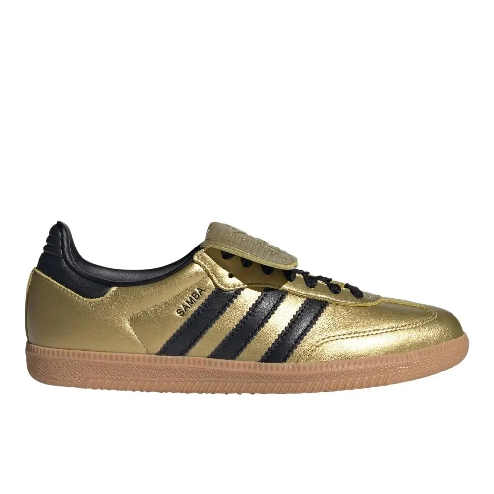 Samba Lt Womens Gold Sneakers Casual Shoes JH5708 by Adidas