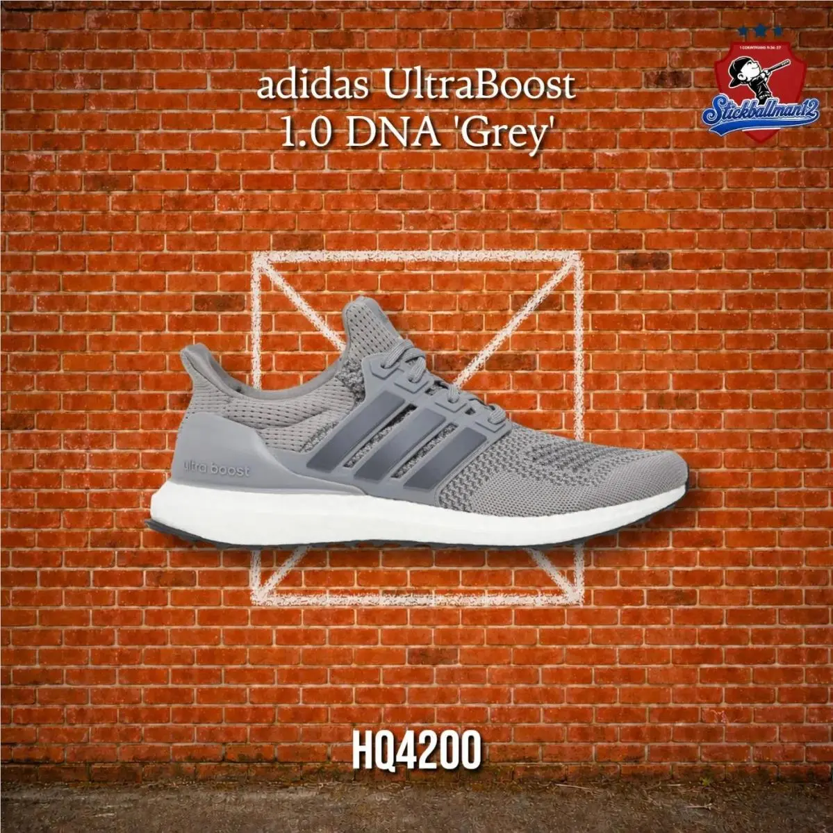 Ultra Boost 1.0 Dna Grey HQ4200 by Adidas