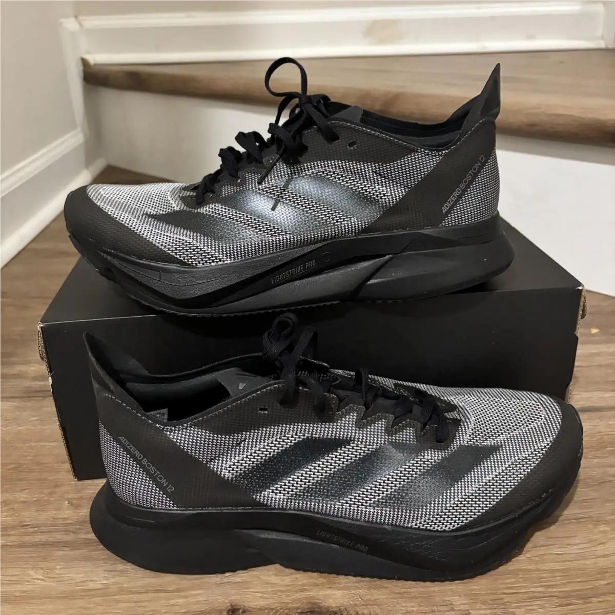 Adidas shoes - adidas Adizero Boston 12 - Adizero Boston - ID5985 - Black 8