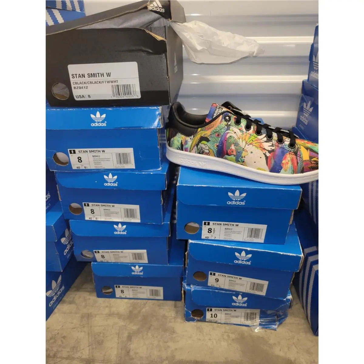 Adidas shoes - BZ0412 - BZ0412 - MULTI COLOR 6