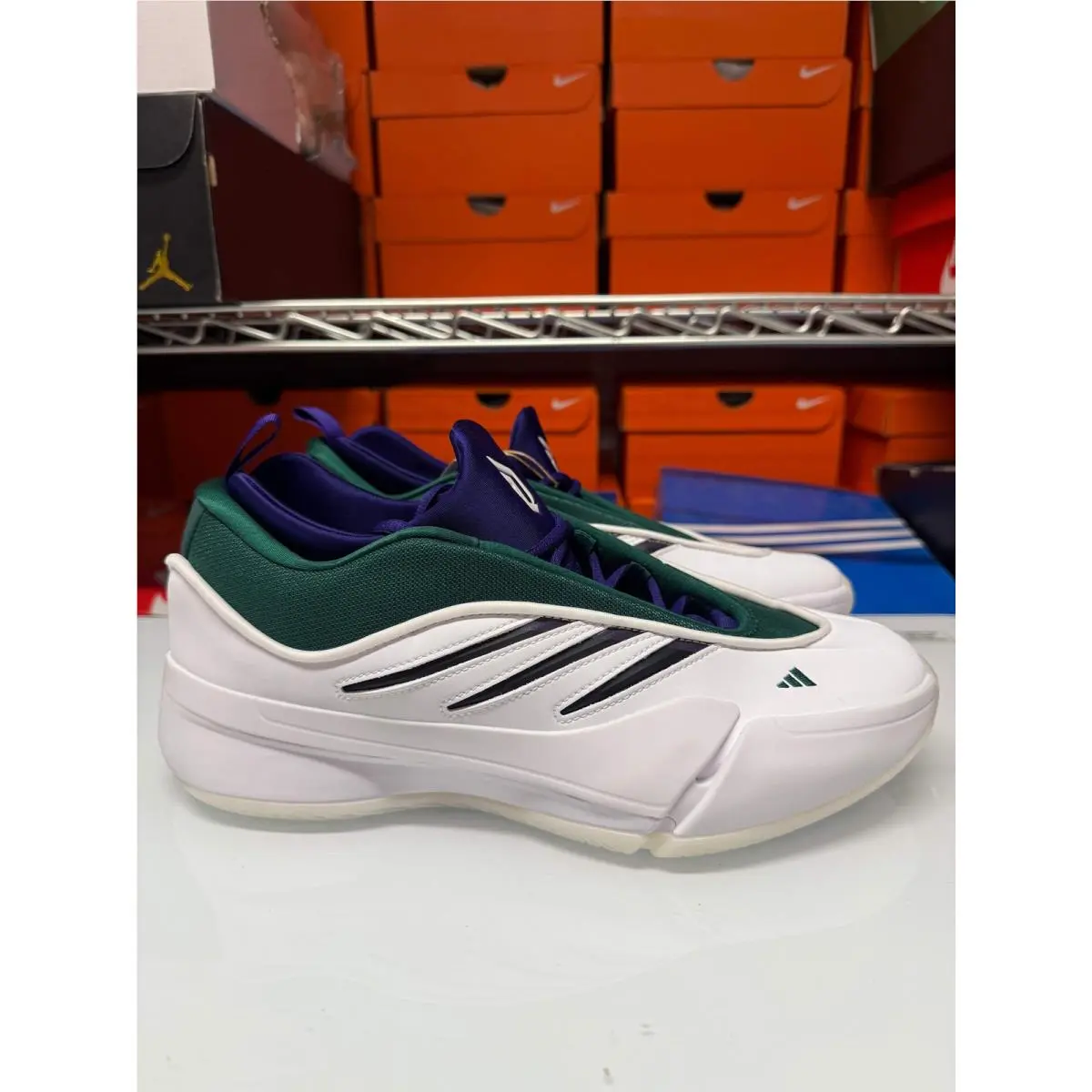 Adidas shoes - Blue, Green, White 0
