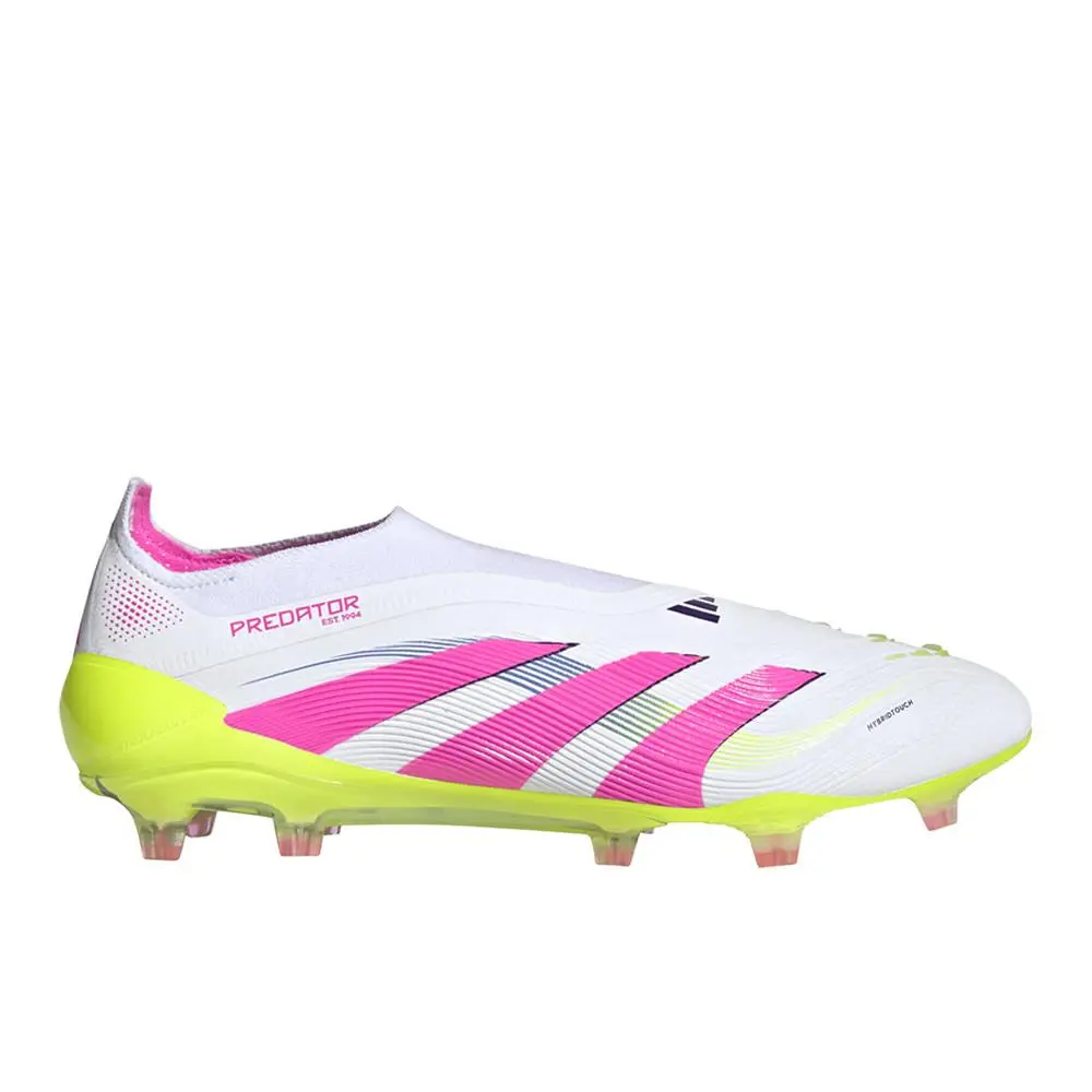 Predator Elite Firm Ground Mens White Sneakers Athletic Shoes ID3876 by Adidas