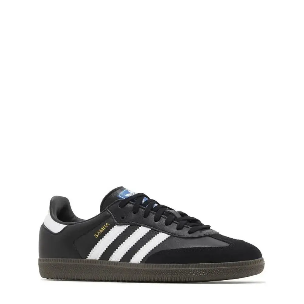 Adidas shoes - Adidas Samba (GS) Black And White - IE3676-367 - Black 10