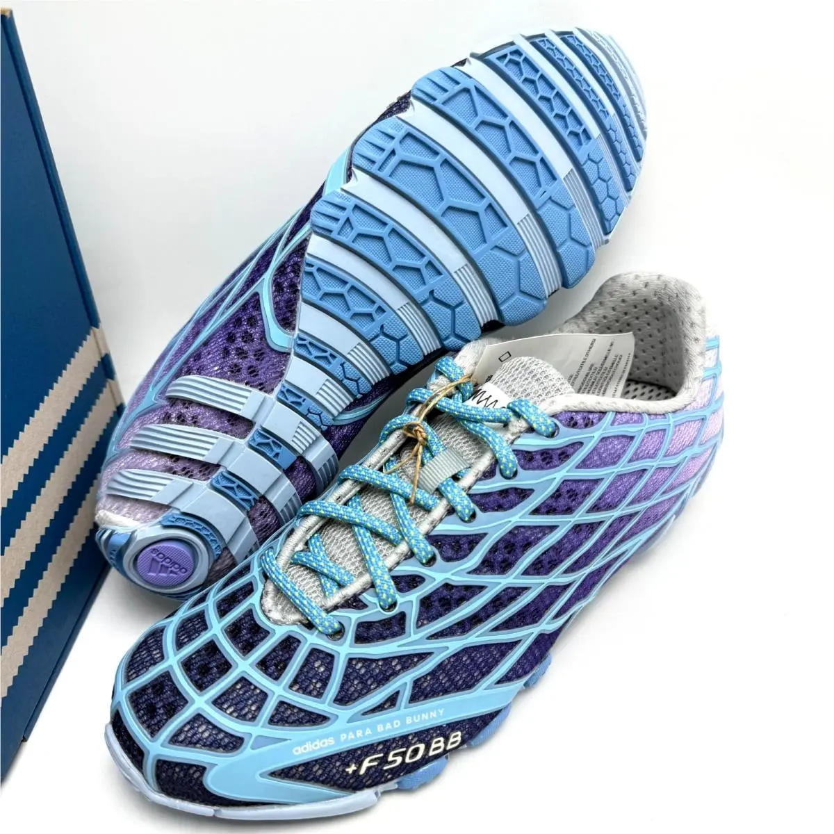 Adidas shoes - F50 Ghost Sprint Bad Bunny - KI9450 - Dark Marine/Light Blue/Clear Sky 6