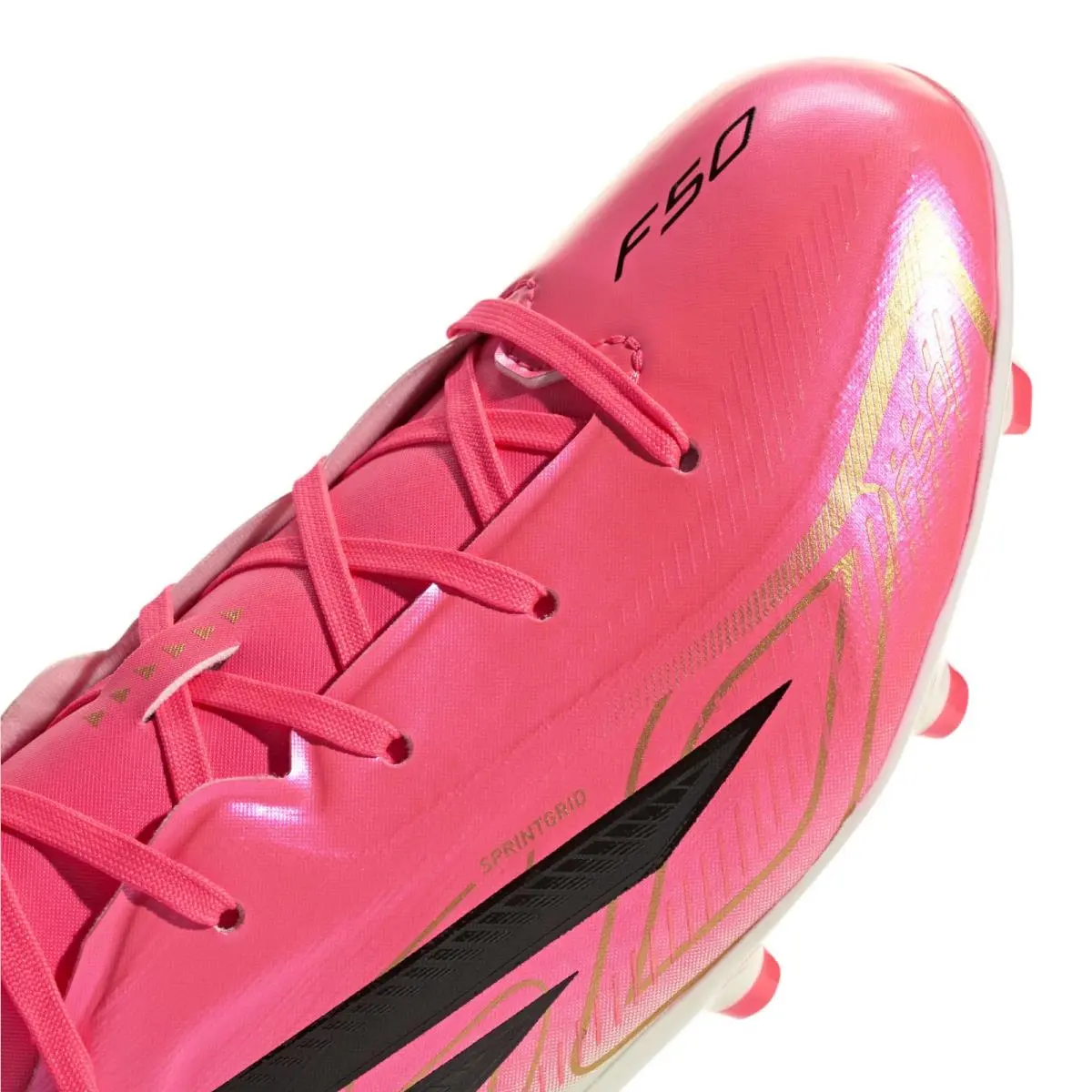 Adidas shoes - adidas F50 Hyperfast League Firm Ground Soccer Cleats - SB1158-HQ5161 - Pink 5