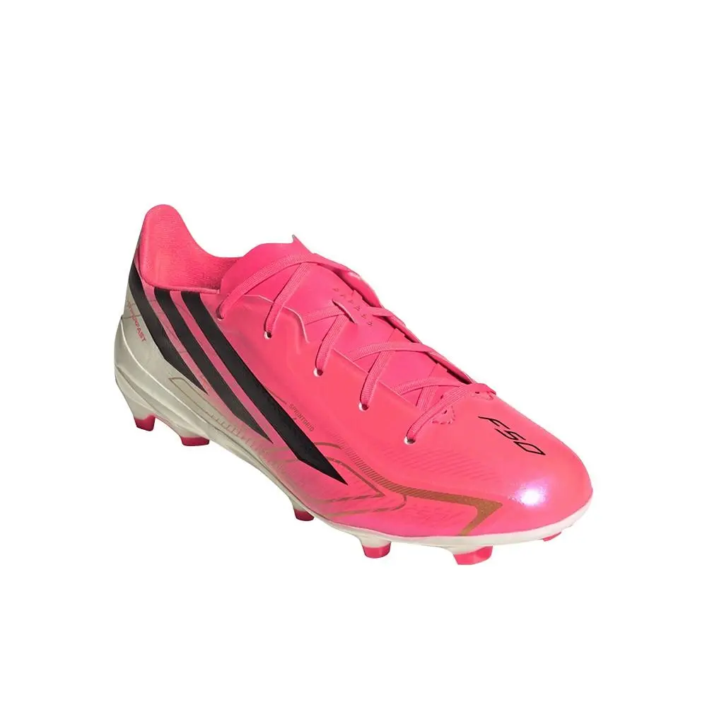 Adidas shoes - adidas F50 Hyperfast League Firm Ground Soccer Cleats - SB1158-HQ5161 - Pink 8