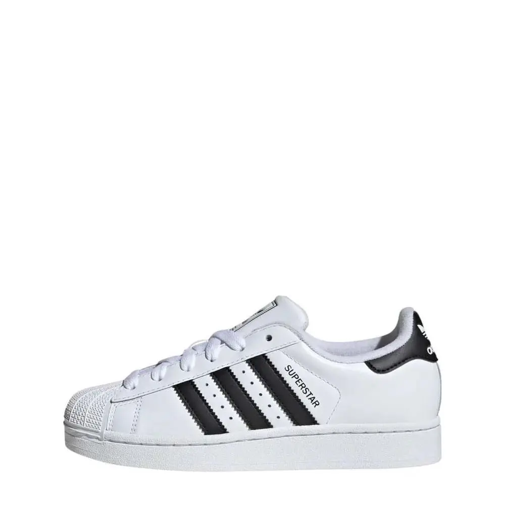 Adidas shoes - Adidas Superstar II J White/Black - JH9976 - White 9