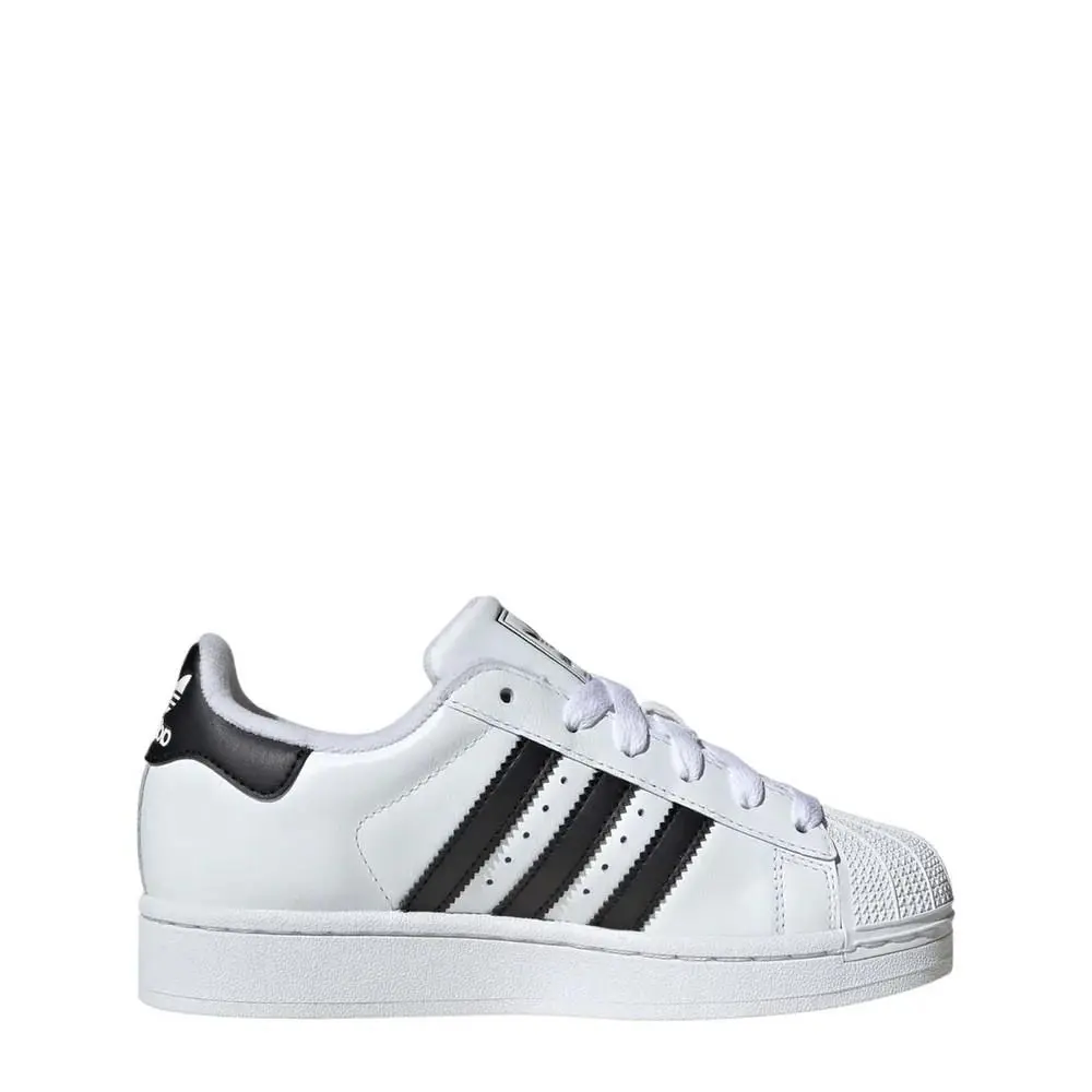 Adidas shoes - Adidas Superstar II J White/Black - JH9976 - White 10
