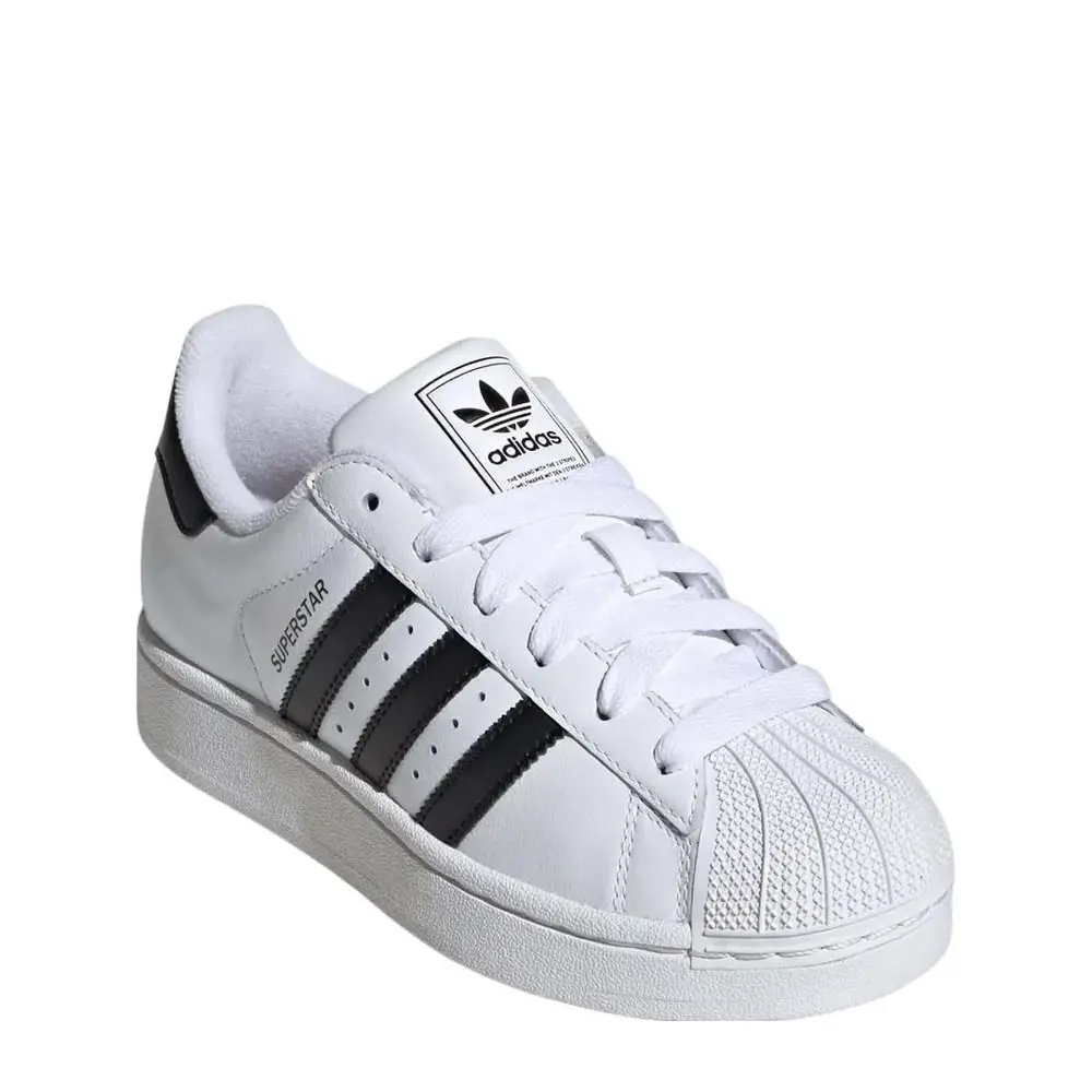 Adidas shoes - Adidas Superstar II J White/Black - JH9976 - White 11