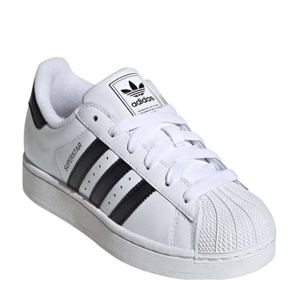 Adidas shoes - Adidas Superstar II J White/Black - JH9976 - White 15