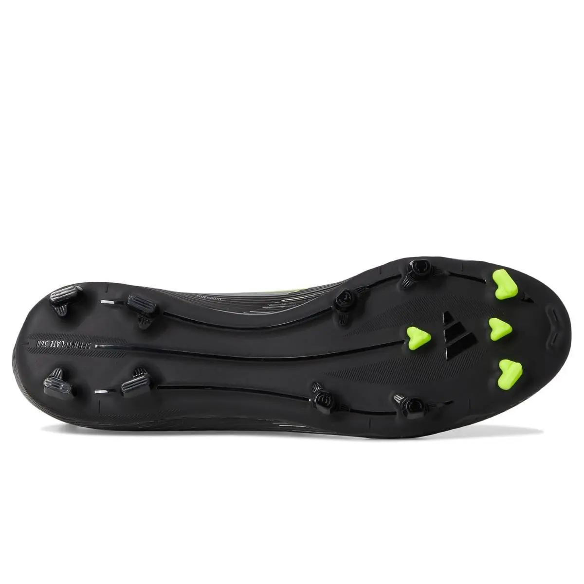 Adidas shoes - Black/Iron Metallic/Lucid Lemon 8