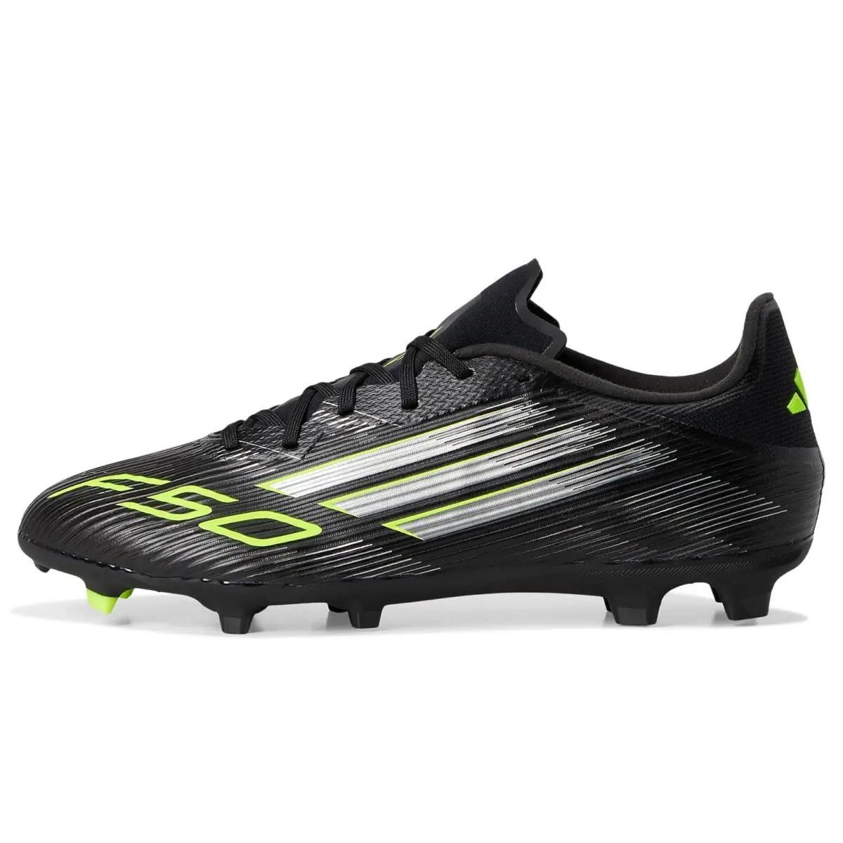 Adidas shoes - Black/Iron Metallic/Lucid Lemon 9