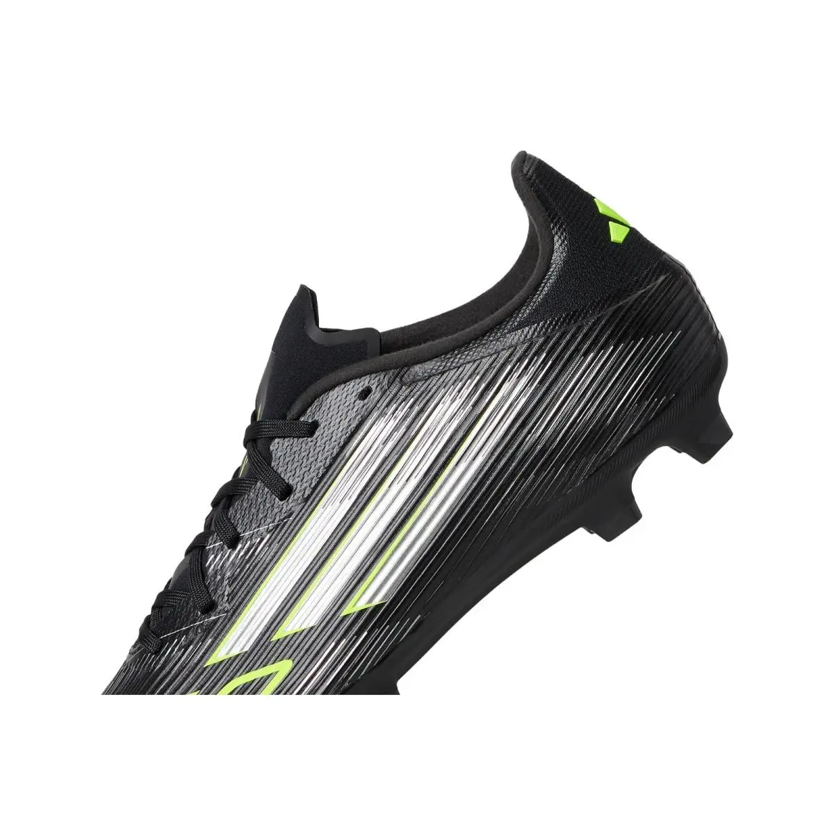 Adidas shoes - Black/Iron Metallic/Lucid Lemon 11