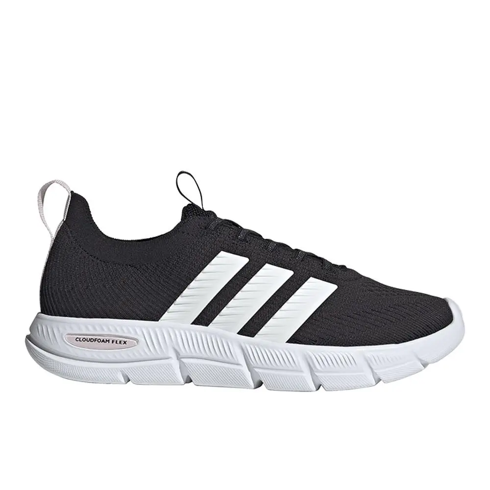 Adidas Cloudfoam Flex Slounge Womens Black Sneakers Casual Shoes SB1158-KI3458