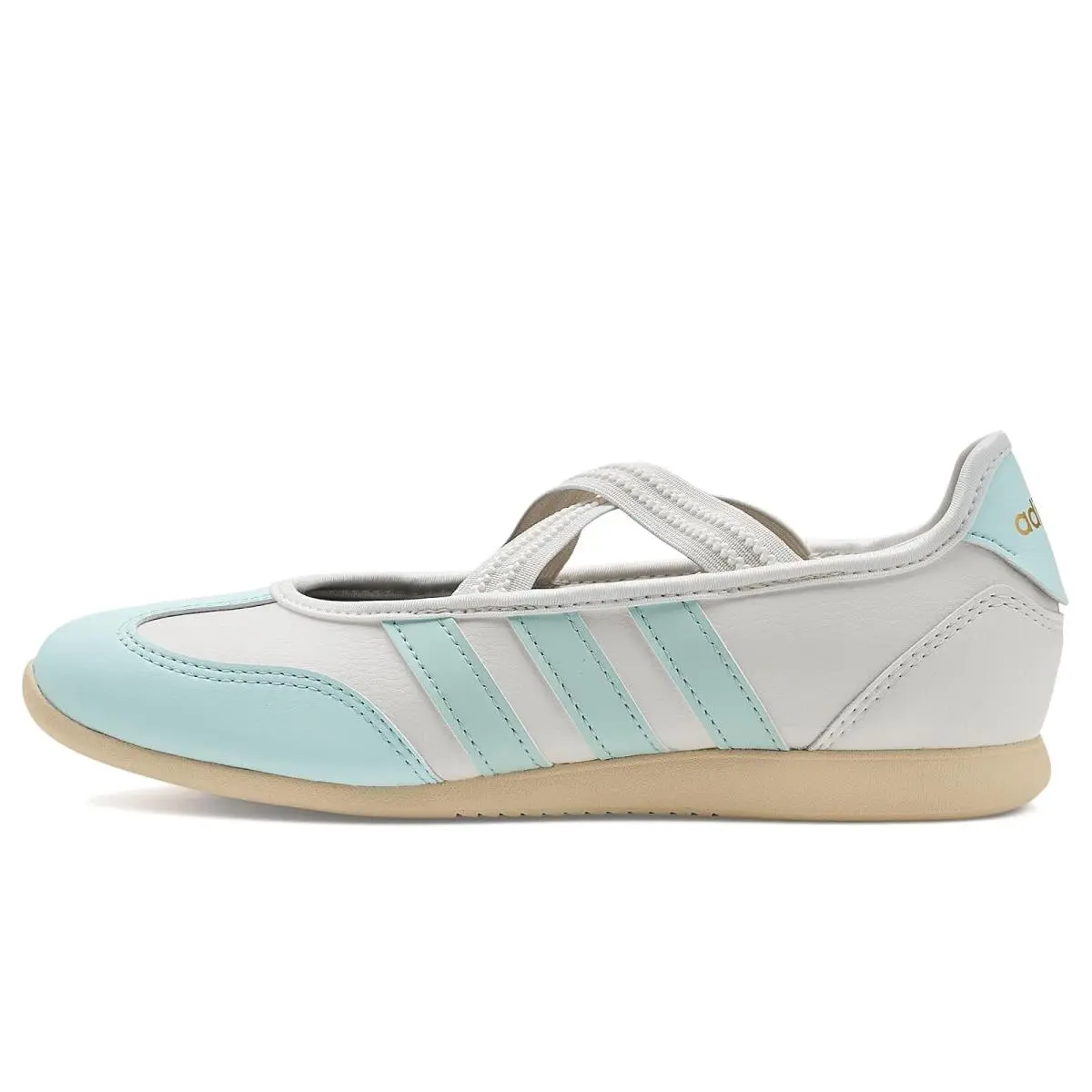 Adidas shoes - White/Halo Mint/Warm Vanilla 2