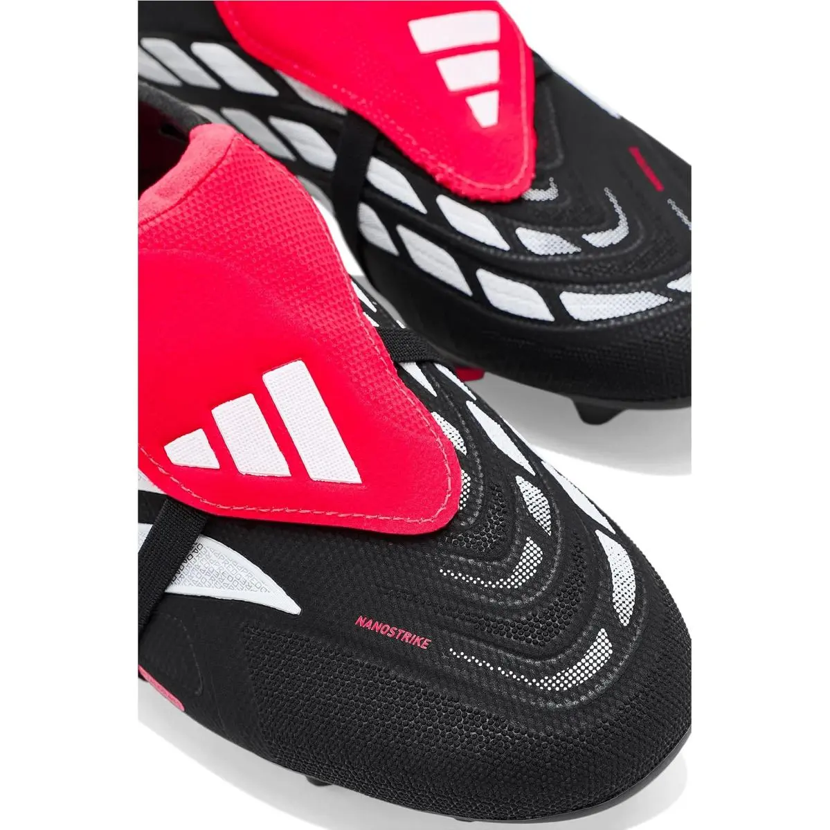 Adidas shoes - Black/White/Lucid Red 4