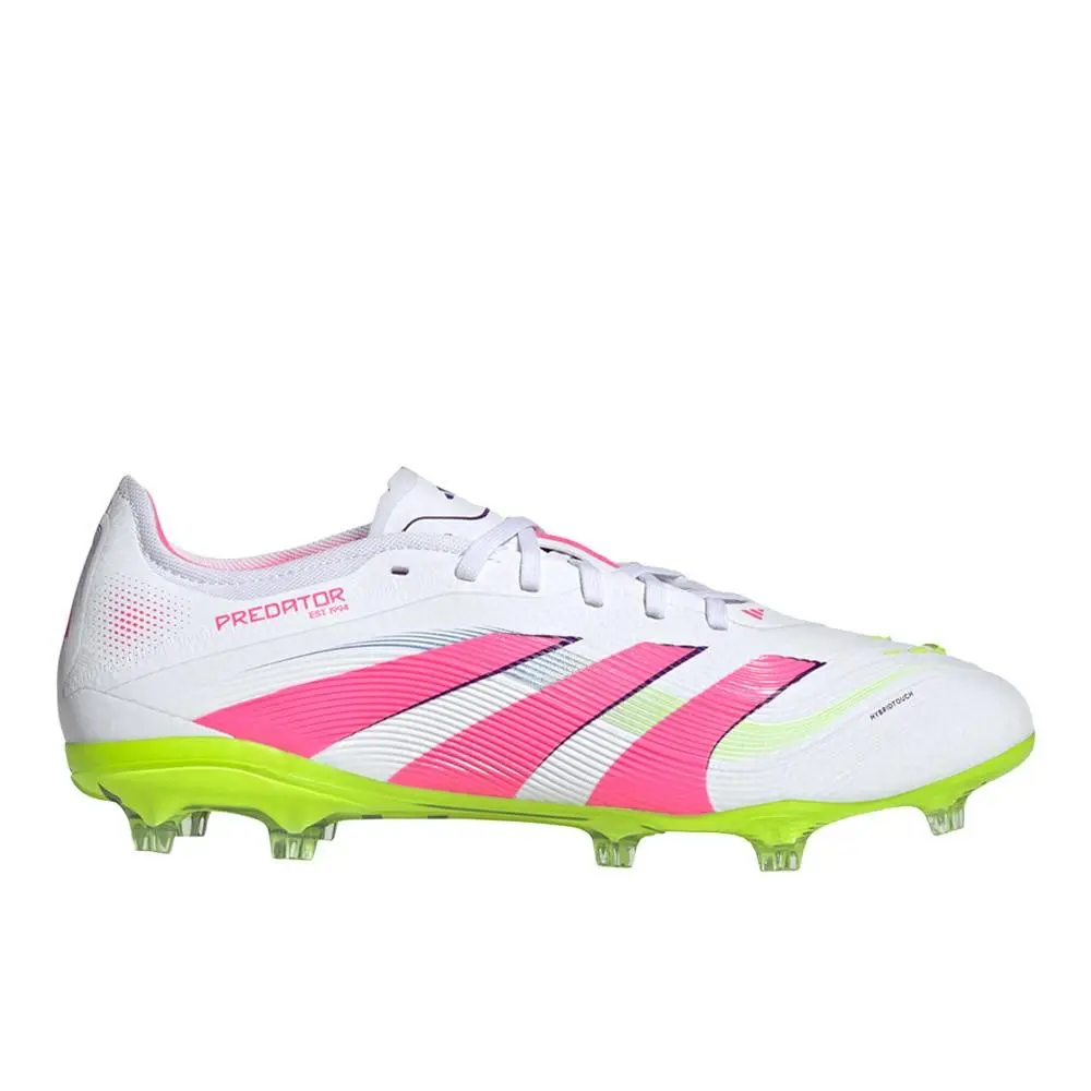Adidas Predator Pro Firm Ground Mens White Sneakers Athletic Shoes ID3855-A - White
