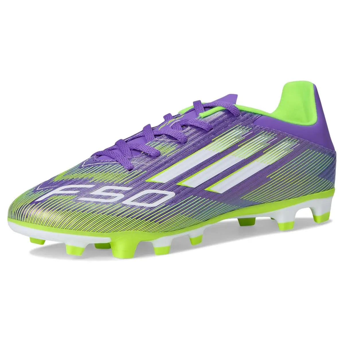 Adidas shoes - Purple Rush/White/Lucid Lemon 5