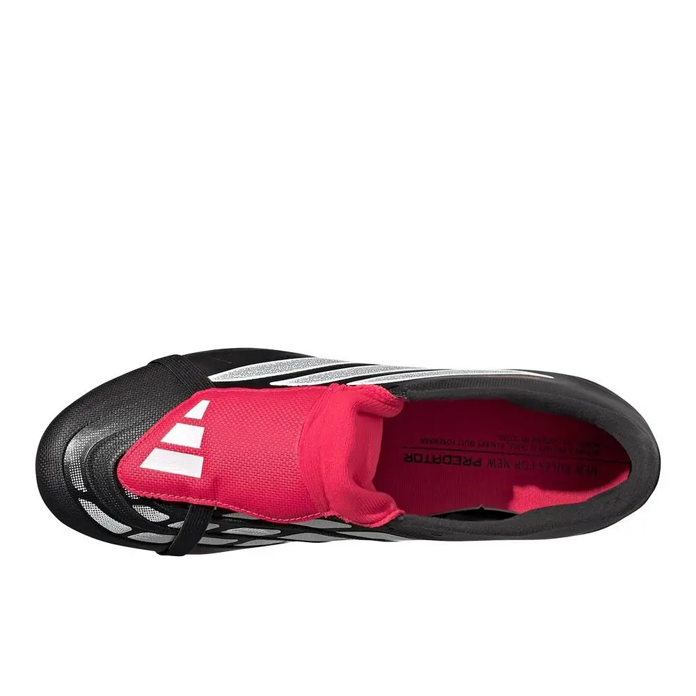 Adidas shoes - adidas Predator Club FoldOver Tongue Firm GroundMulti Ground Socc - SB1158-JR3330 - Black 10