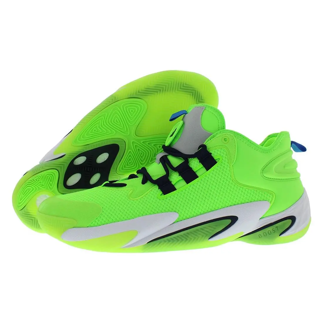 Adidas shoes - Team Solar Green/Navy Blue/Bright Blue, Main: Green 2