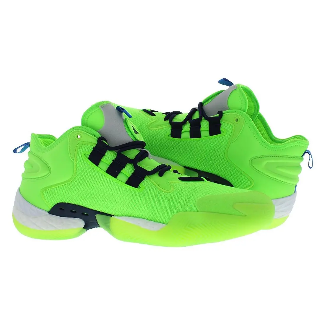 Adidas shoes - Team Solar Green/Navy Blue/Bright Blue, Main: Green 4