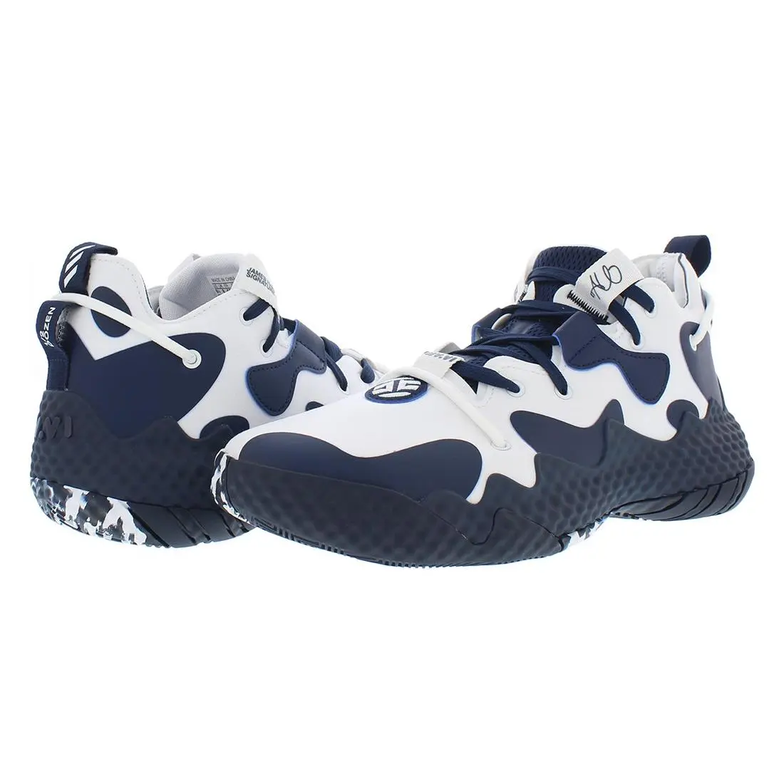 Adidas shoes - White/Navy, Main: White 4