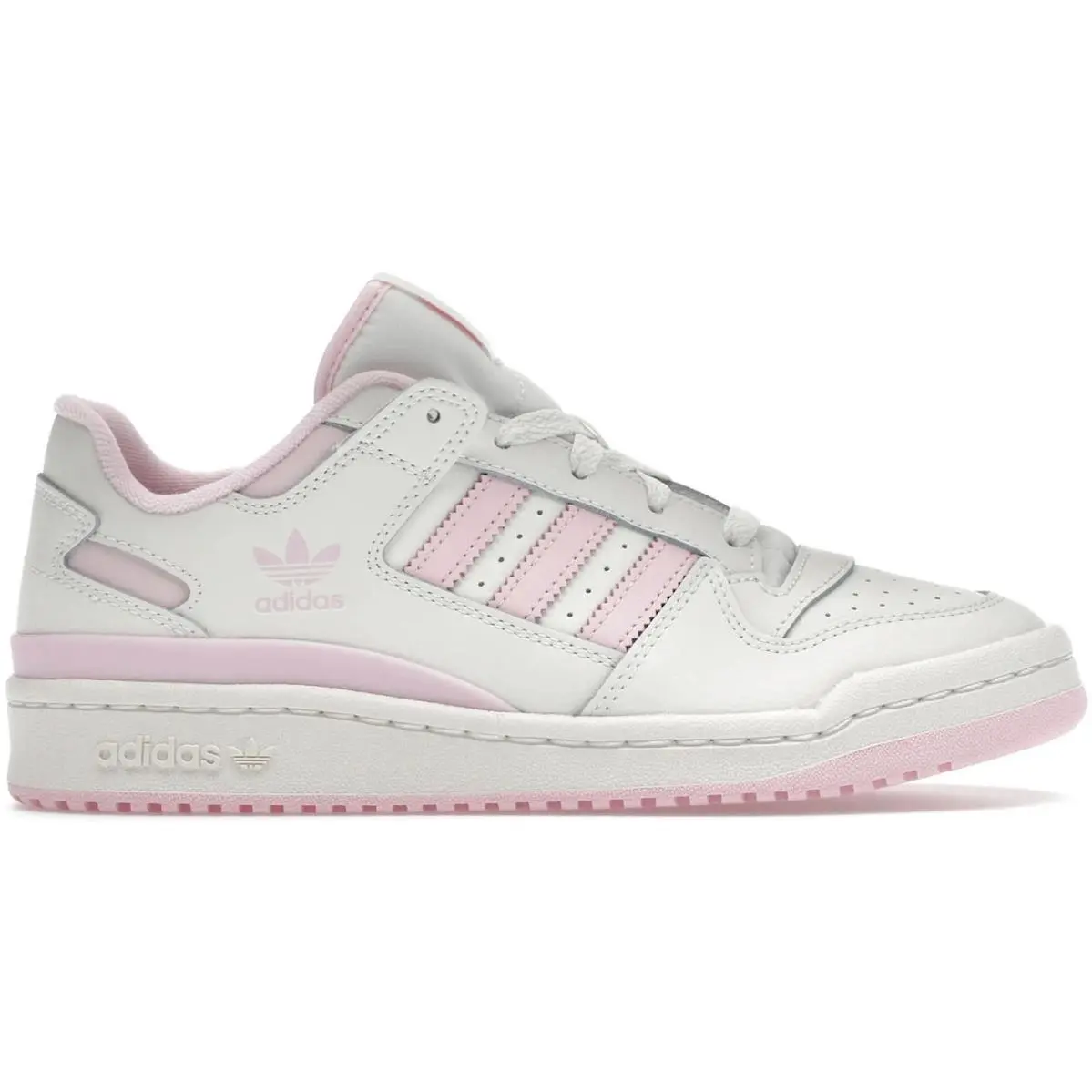 Adidas Forum Low CL Cloud White Clear Pink Women`s IH7914 - Multicolor