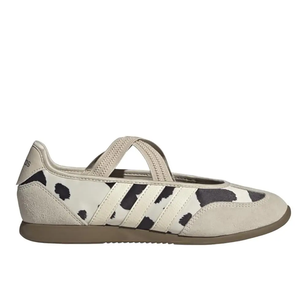 Adidas Barreda Mary Jane Womens Off White Flats Casual SB1158-KI2755