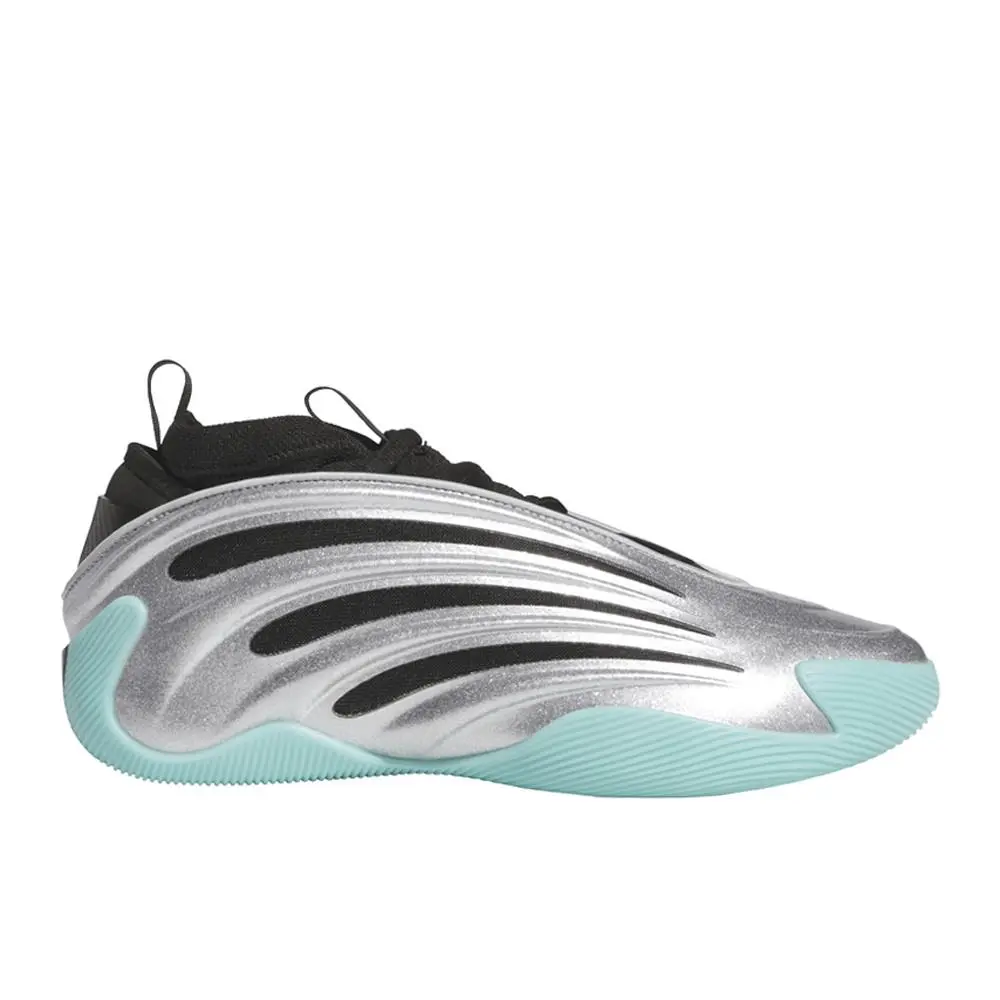 Adidas Harden Volume 9 Mens Silver Sneakers Athletic Shoes JS1028