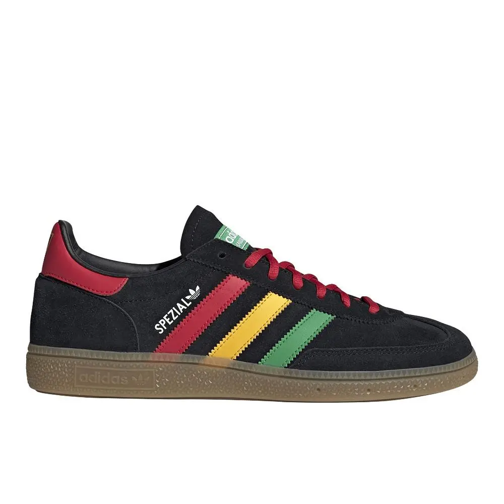 Adidas Jamaica Handball Spezial Mens Black Sneakers Athletic Shoes SB1158-HQ943 - Black
