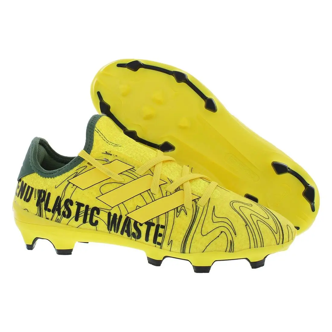 Adidas shoes - Impact Yellow/Beam Yellow/Green Oxide, Main: Yellow 4