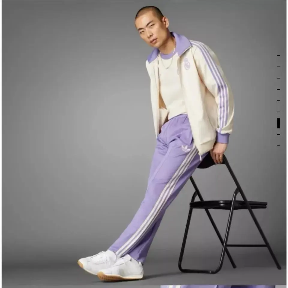 Adidas clothing - Purple/Tan/White 10