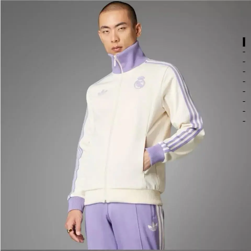 Adidas clothing - Purple/Tan/White 12