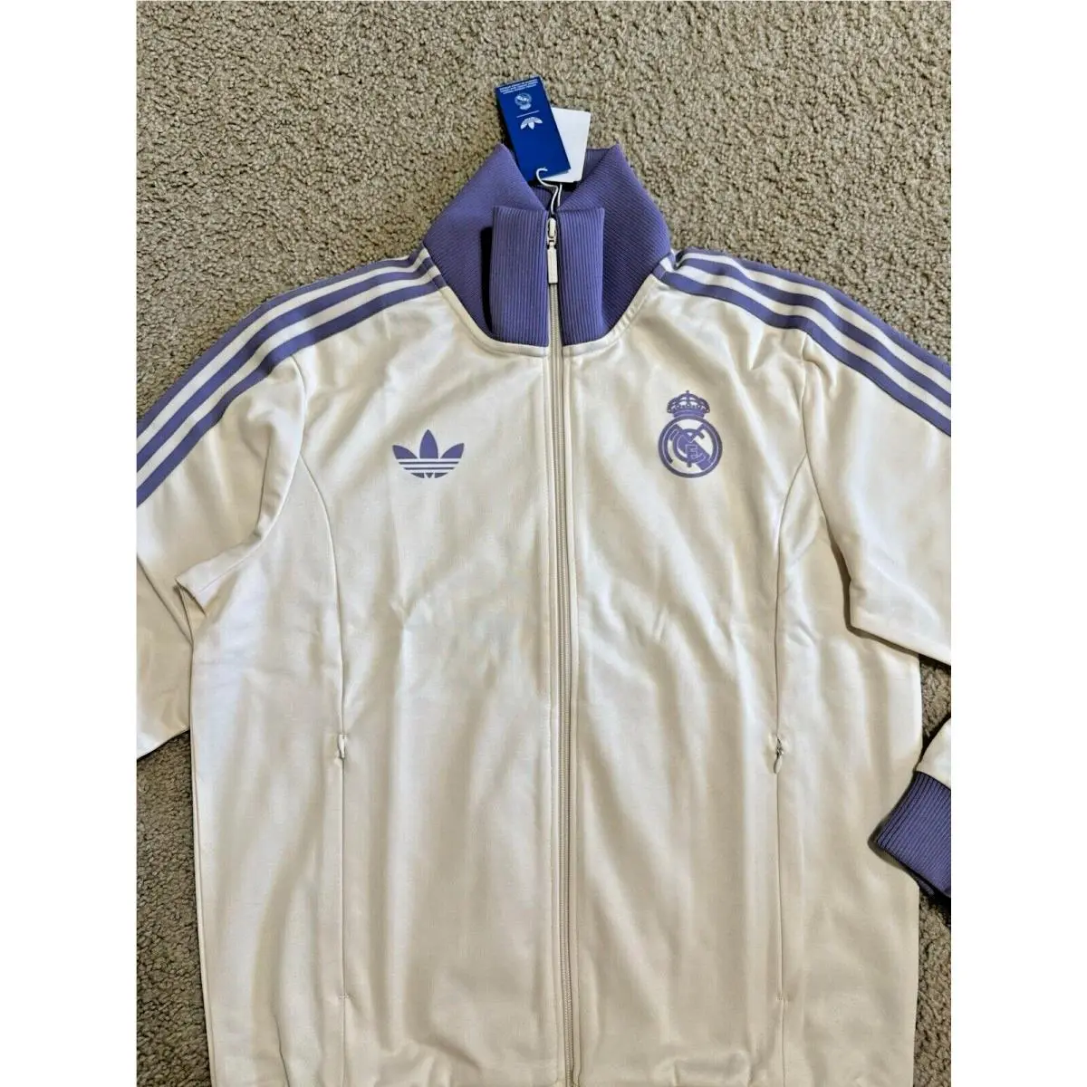 Adidas clothing - Purple/Tan/White 1