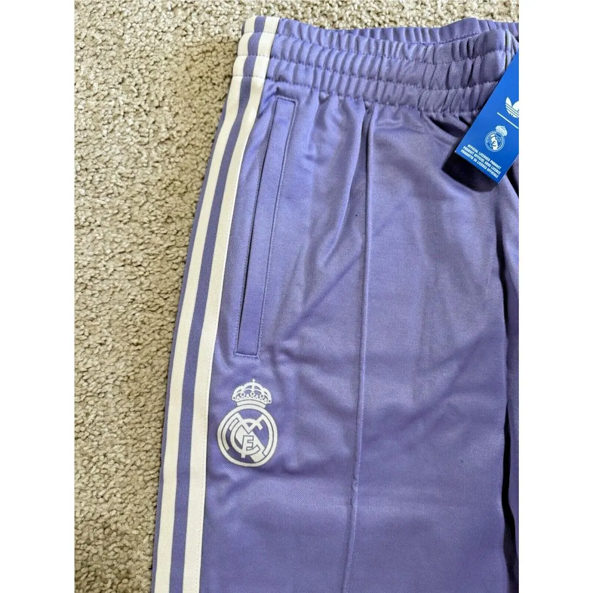 Adidas clothing - Purple/Tan/White 7
