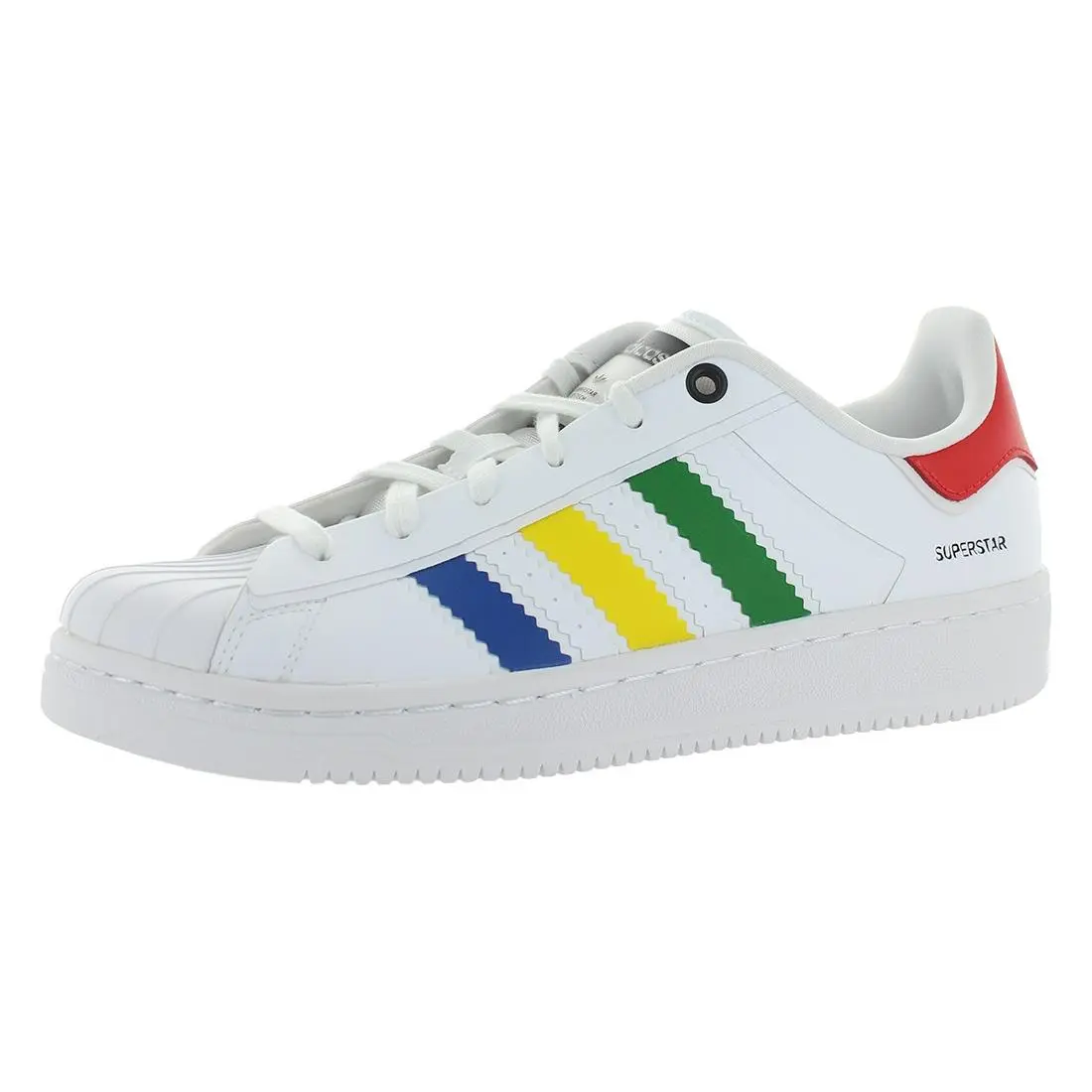 Adidas shoes - Cloud White/Core Black/Blue, Main: White 0